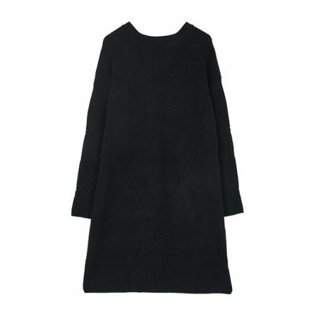 Silvian Heach, Knit dress with details Czarny, Kobieta, Rozmiar: 2XS
