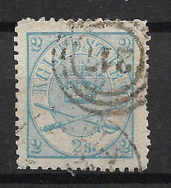 Danmark 1870 - AFA 11A - Stemplet