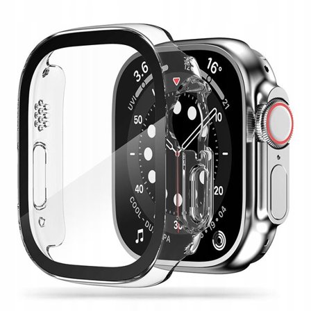 Tech-Protect Defense360-etui til Apple Watch Ultra 1/2 (49 mm) - Clear