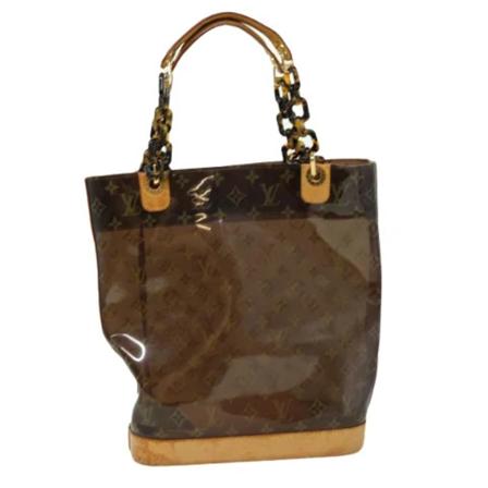 Louis Vuitton Vintage Pre-owned Vinyl totes Brun, unisex Vintage Tasker, Størrelse: ONE Size