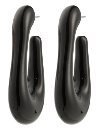 Pilgrim | Elijah Earrings Black | ONE SIZE