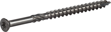 ESSVE 644590 Plattingskrue 5 mm Ø, A4, TX20 90 mm, 100-pakning, Innfesting