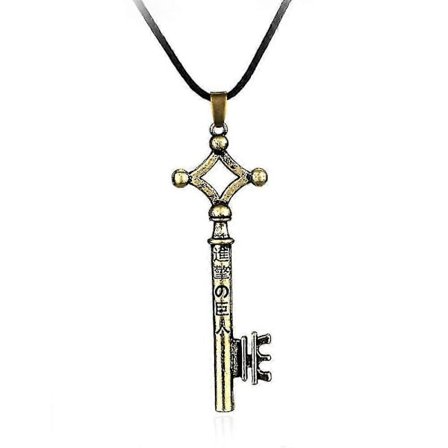 Anime Attack On Titan Nyckel Halsband Hänge, Manga Smycken Gåva till Fans, bp B