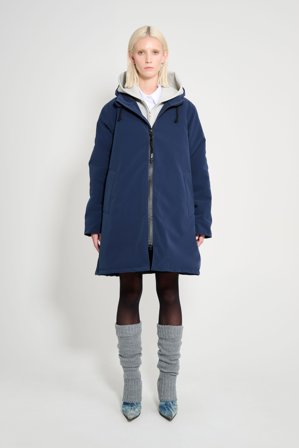 Mosebacke Matte Winter Coat Navy