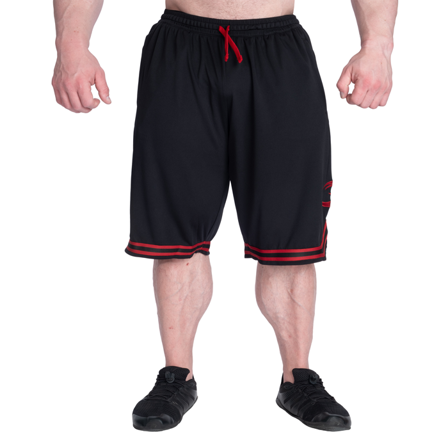 GASP Basketshorts Svart Röd