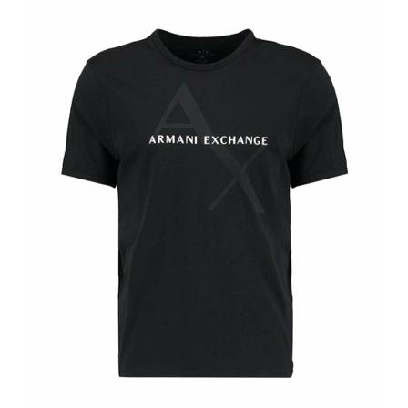 Armani Exchange, T-shirt Zwart, Heren, Maat:M,Katoen