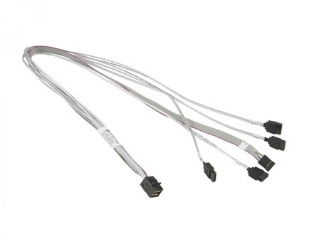 SUPERMICRO SAS3 cross-over Cable SFF-8643 (mini SAS HD) to 4 x SATA 55cm