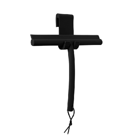 Blomus VIPO Duschskrapa med krok Badrumstillbehör Svart