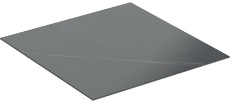 Geberit ONE 505.080.00.1 Dekkskive for sideskap, steintøy Svart, Baderom