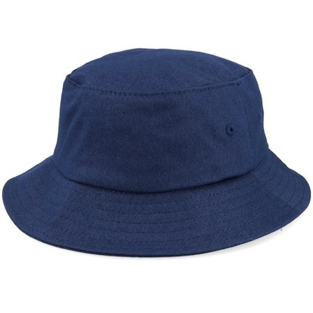 Flexfit - Blu bucket Cappello - Kids Navy Flexfit Bucket @ Hatstore