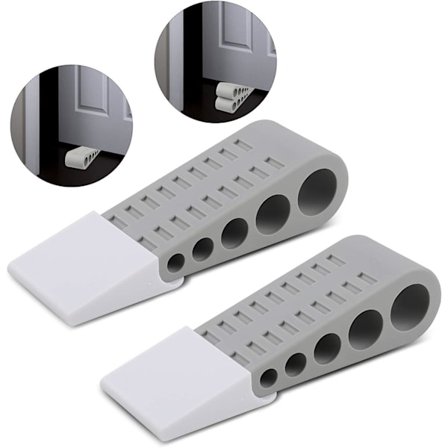 Gummidörrstoppar Gummidörrstoppar, halkfria på alla golvytor