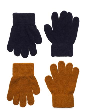 Magic Gloves 2-Pack Accessories Gloves & Mittens Mittens Svart CeLaVi