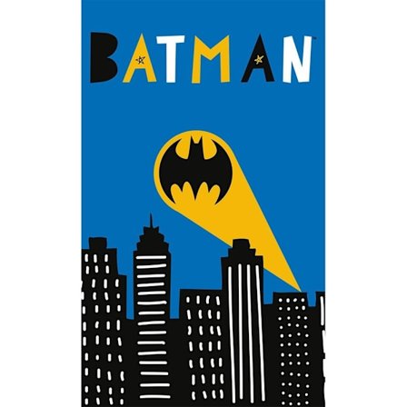 Batman Call Sign handduk & ansiktshandduk 30×50 cm