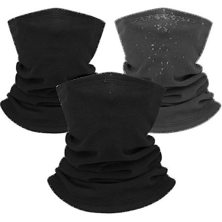 Halsvarmer Menn Kvinner Rørskjerf Fleece Hatter Vindtett Sløyfeskjerf Halsvarmer Skimaske Elastisk For Løping Ski Sykling Snøbrett Klatring 