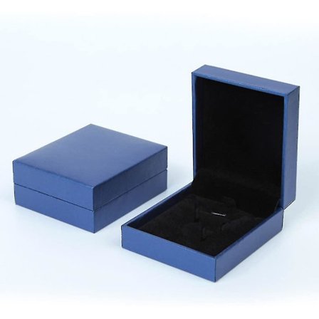 Armbånd Halskjede Ring Armbåndkjede Smykker Gave Gaveeske Kongeblå