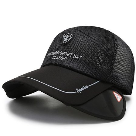 Bred skygge solskærmshat til kvinder og mænd åndbar golfhætte