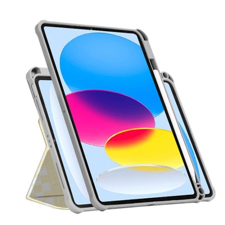 iPad 11 11:e generation / 10.9 10:e generation 2022/2025 720 Rotationsmagnetisk Målad Skal Läder Fodral