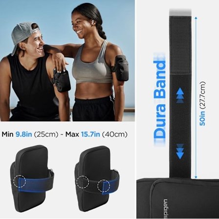 Spigen Armbånd Dynamic Shield A702 - Sort