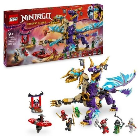 LEGO NINJAGO 71836 Arc: The Dragon of Concentration, spel för pojkar eller flickor från 9 år och uppåt
