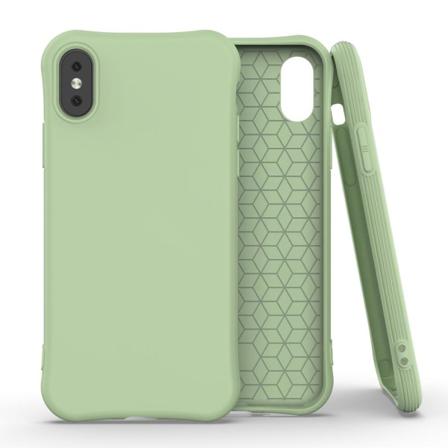 Iphone X/xs - Shockproof Matt Tpu Skal - Grön Green Grön