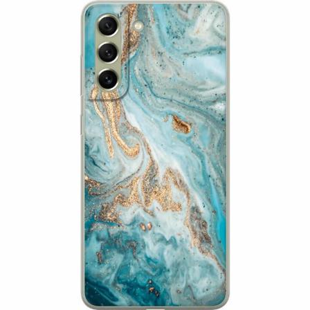 Samsung Galaxy S21 Fe 5g Genomskinligt Skal Magic Marble