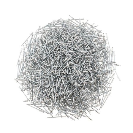 1000 stk 3mm 3.0x5mm Blind Rustfritt Stål Åpen Dome Pop Nagler