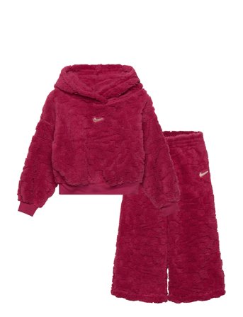 Nike Ph-Pant Set - Burgundy - 116/122