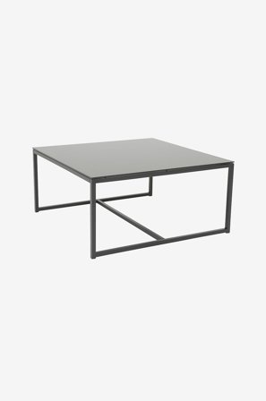 Nordic Furniture Group - Soffbord Pierre, 100 x 100 cm - Svart - Soffbord - Från Homeroom