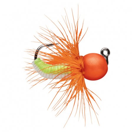 VMC Tungsten Fly Jig 1,8g (2pcs) - Orange Chartreuse Glow