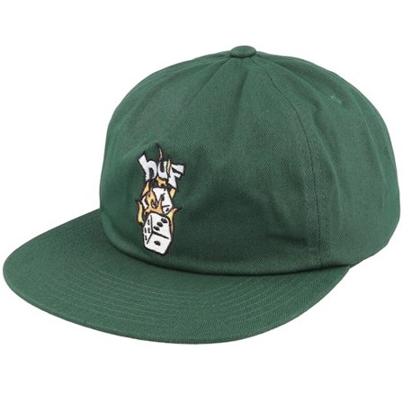 HUF - Grön snapback Keps - Dicey Clover Snapback @ Hatstore