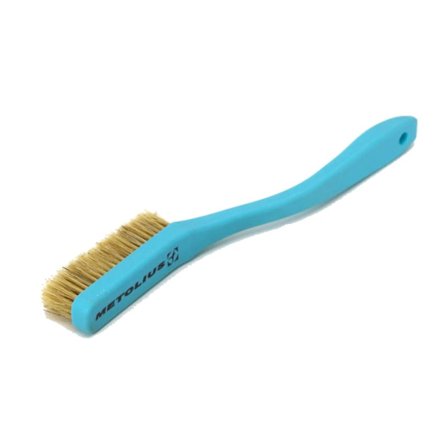 Metolius Deluxe Boar's Hair Brush Mountaineering equipment Blue OneSize