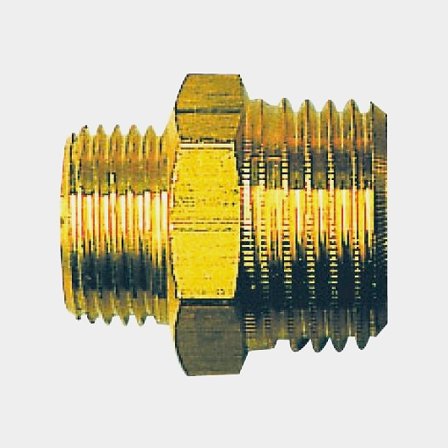 Sexkantsnippel förminskning, 1½" - 1¼"