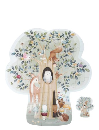 Little Dutch Little Dutch Floor Puzzle Forest Friends Fsc - Multi/patterned - ONE SIZE