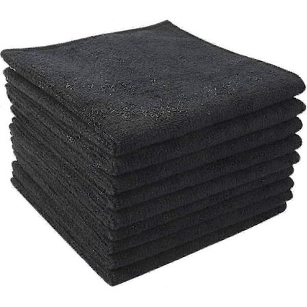 9-pack Mikrofiberdukar, Återanvändbar Diskduk för Kök, Slitstark & Snabbtorkande Kökshanddukar, Mycket Absorberande Mikrofiberduk, M