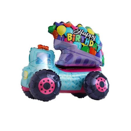 3D stereo bilballon aluminium film ballon STIL 4 STIL 4