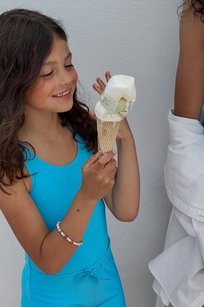 KIDS by NA-KD Maillot de bain à dos croisé - Maillot de bain enfant - Bleu - 98/104