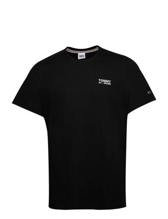Tjm Regular Corp Logo C Neck Black Tommy Jeans