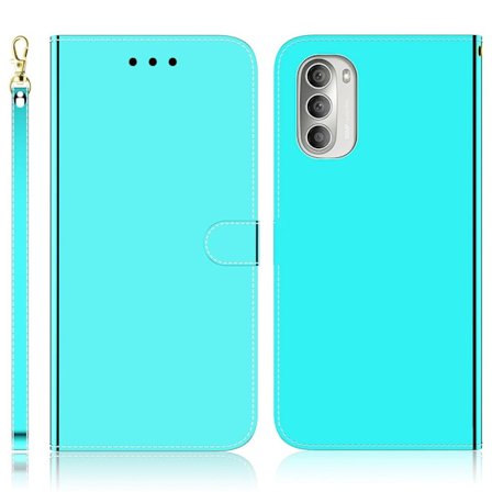 Mirror Motorola Moto G51 5G fodral - Grön