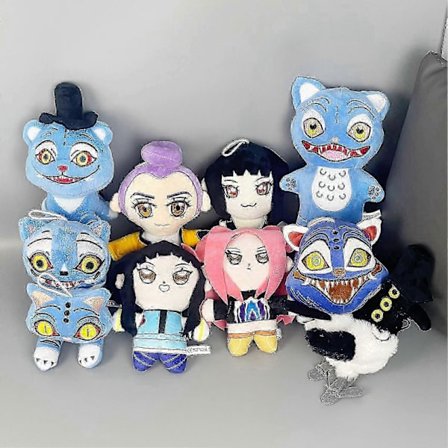 Kpop Demon Hunters Lilla Tiger Plysj K Pop Demon Hunters Dukker Rumi Leke Fylt.z[D]