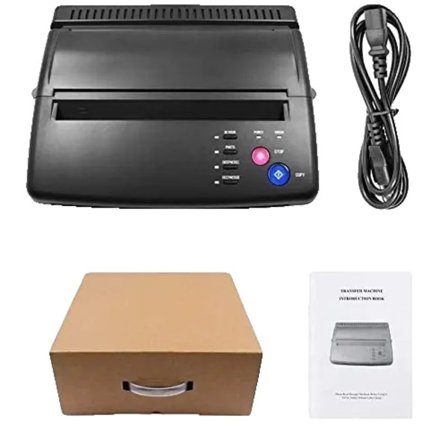 Tatoveringsoverførselsmaskine, Termisk Stencil Maker, Kopiudskrivning