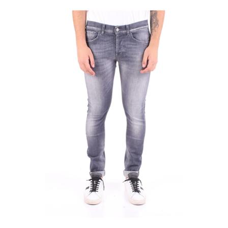 Dondup, Skinny Jeans Grijs, Heren, Maat:W34