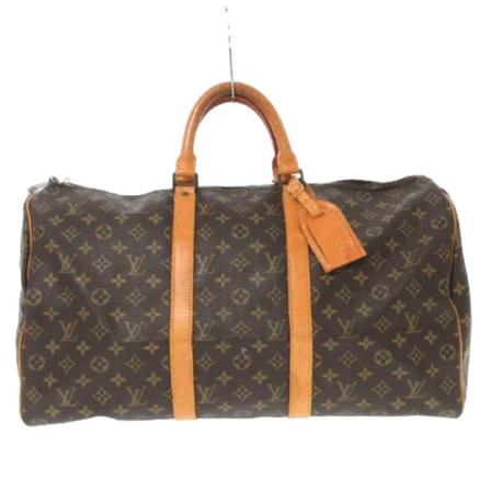 Louis Vuitton Vintage Pre-owned Canvas travel-Tass , Bruin , Dames , Maat: ONE Size Vintage Tassen