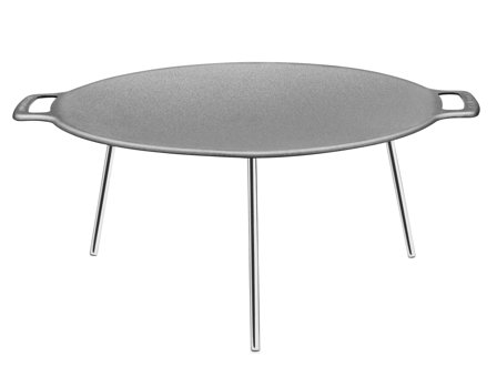 Muurikka 54010150 Stekehelle 38 cm, med ben, Matlaging & griller