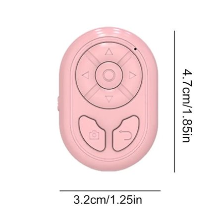 Fjernbetjening Kontrol med Page Turner til TIK Tok iPad Kindle Bluetooth Fjernbetjening Klikker til Fotos Videoer Til Smartphones Tablets