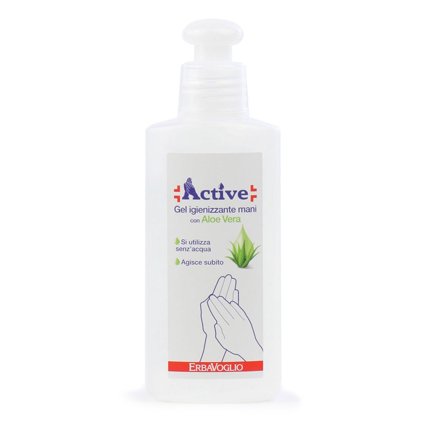 Active Gel Igienizzante Mani Con Aloe Vera 100ml