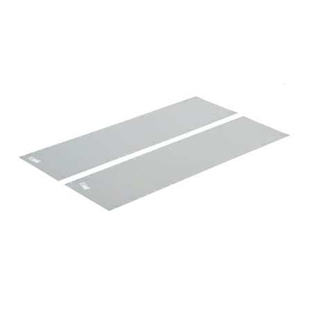 Panel til åpen gavl, 2500x400 mm, galvanisert