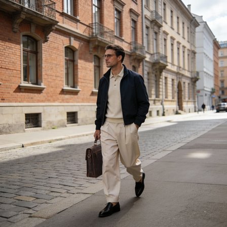 Cartera de cuero marrón oscuro marlano para hombres - Bolsos de cuero