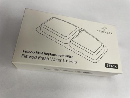 Petoneer Filter til Fresco Mini Vannfontene - 2stk