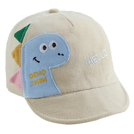 Baseballcaps med dyremotiv for barn, sommerhatt for barn, unisex bomullshatt, golf, baseball, sportscaps, lue - Hatt for barn, khaki