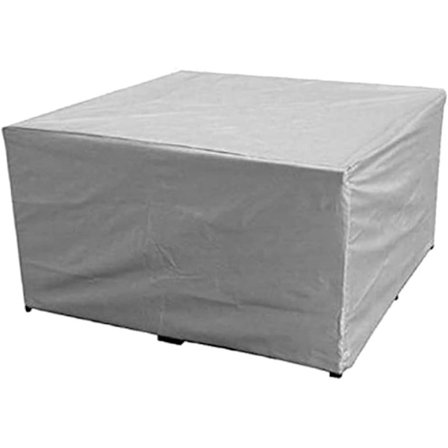 Dug - Havemøbelovertræk - Beskyttelsesovertræk til havebord - Overtræk til havemøbler - Rektangel - 210 x 140 x 80 cm - 210D Oxford - Si